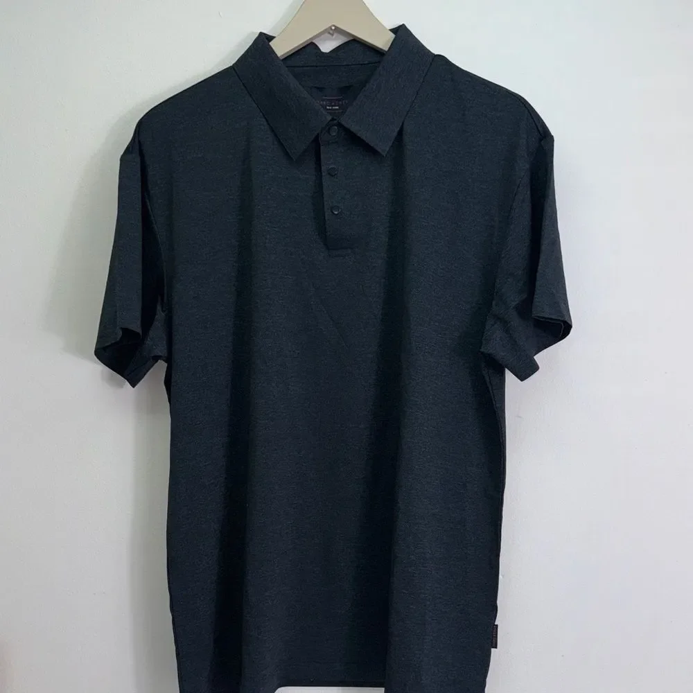 Men's Short-Sleeve Polo in teal sz XL NWT